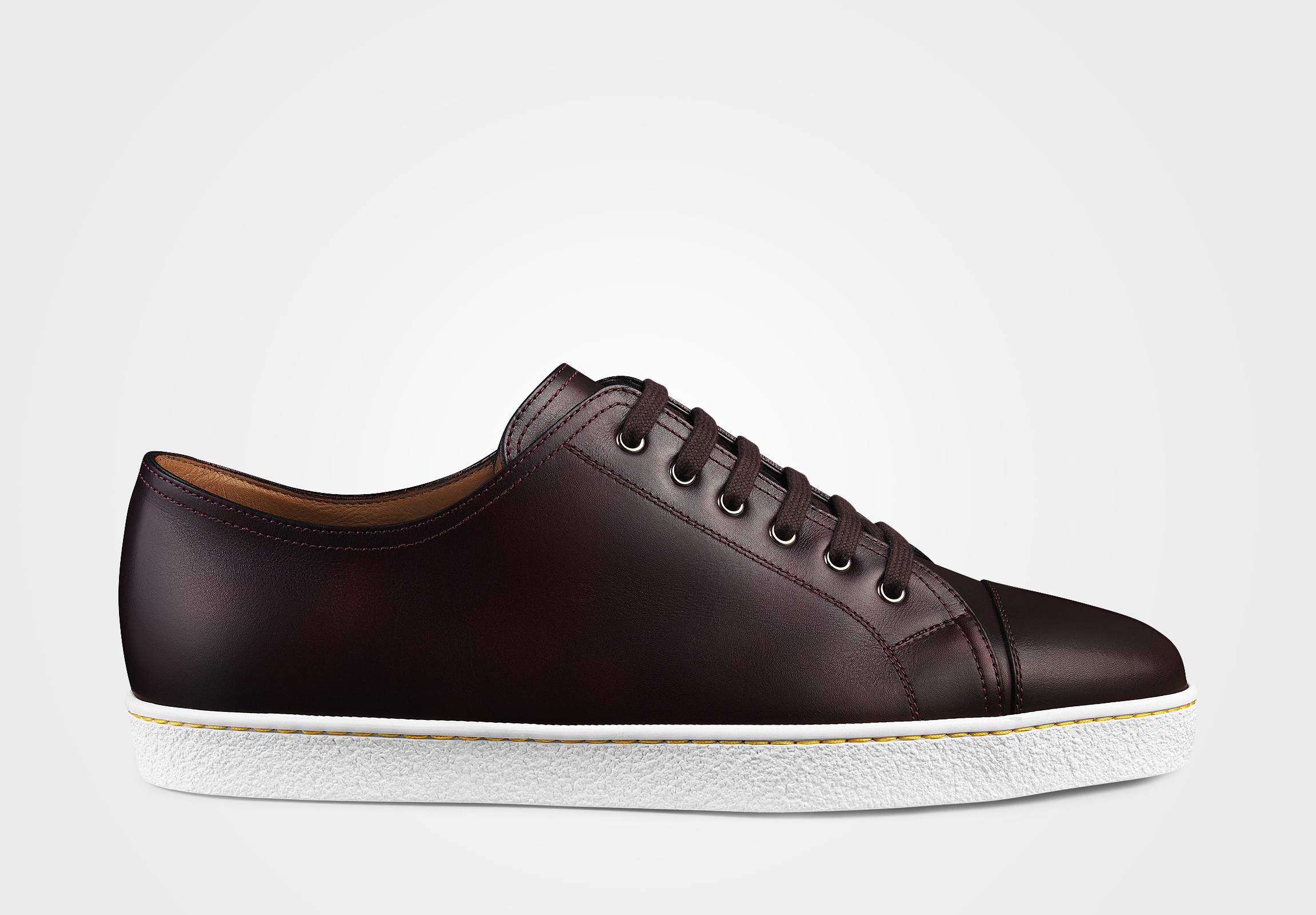 JOHN LOBB LEVAH スエードレザースニーカー UK6 ネイビー