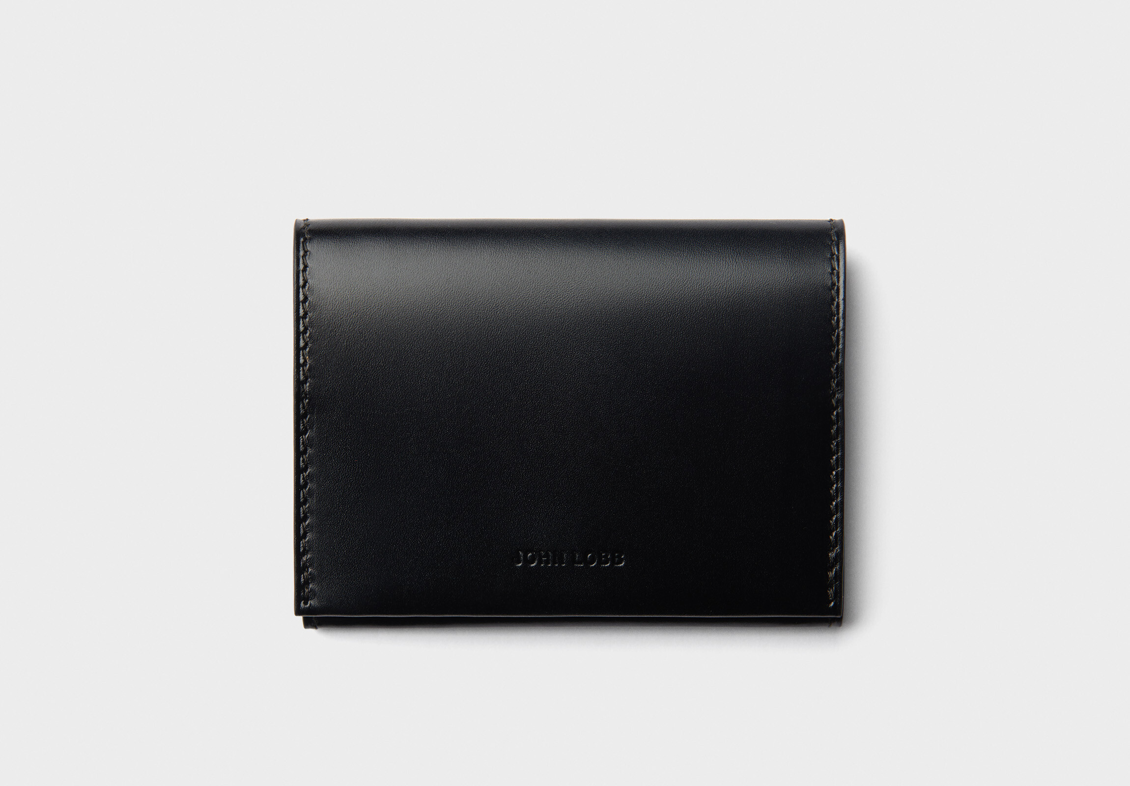 Portefeuille John Lobb Neuf Dans Sa Boîte - Marque De Luxe, Couleur Noire, Homme